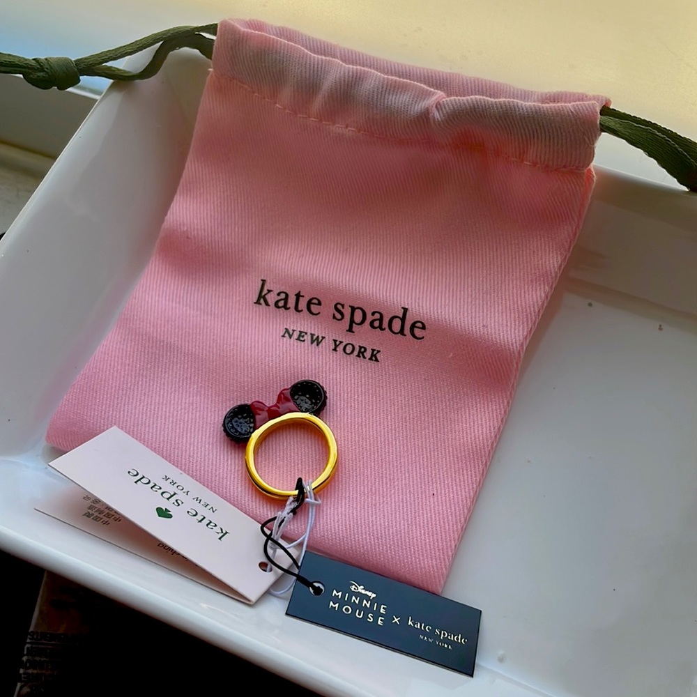 Kate Spade X Disney | Minnie Mouse Ring | NWT